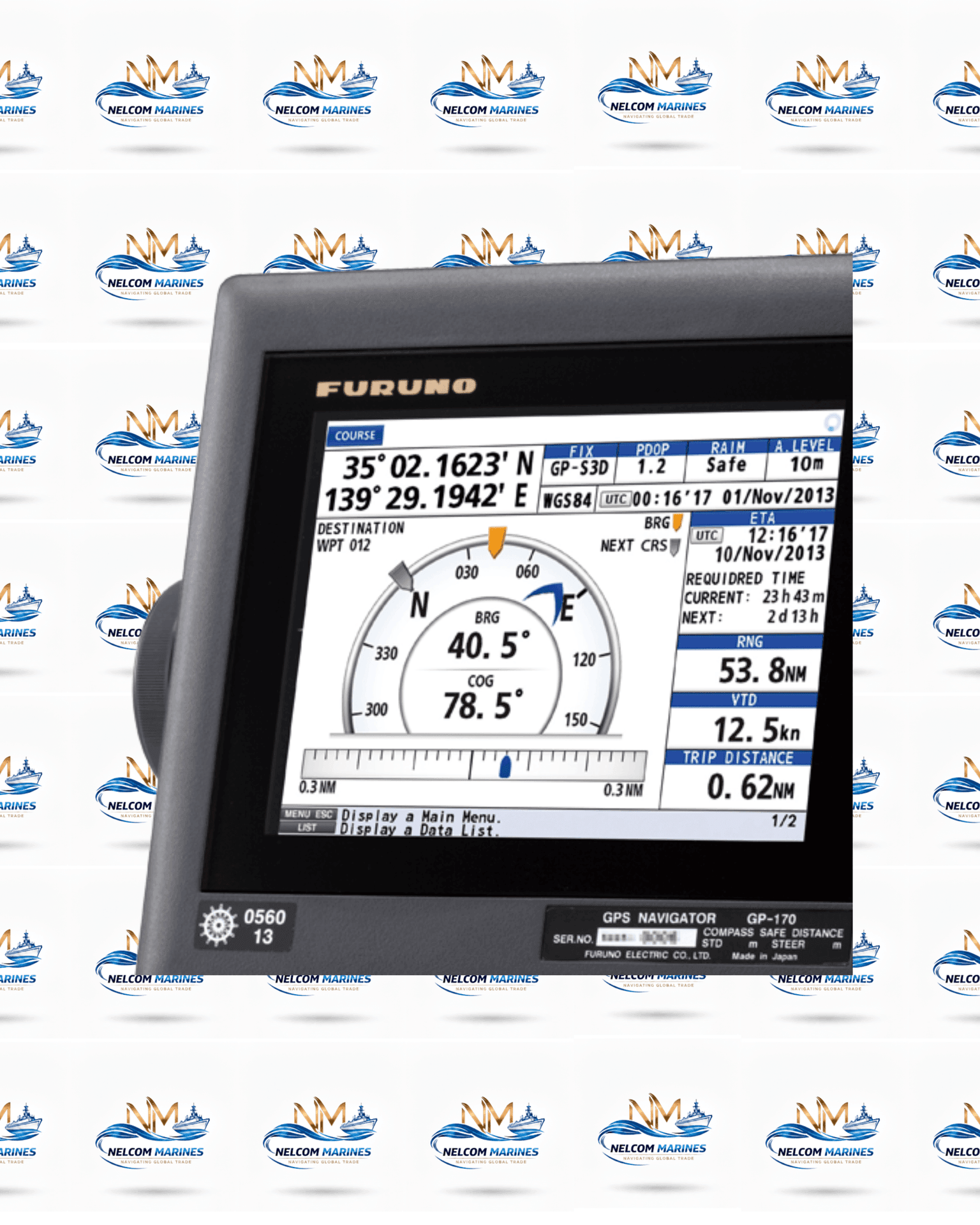 Used FURUNO GP-170 D MSRINE GPS from Alang - Thumbnail 2
